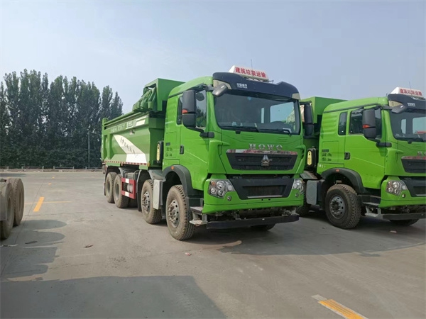 二手前四后八自卸車如何卸料