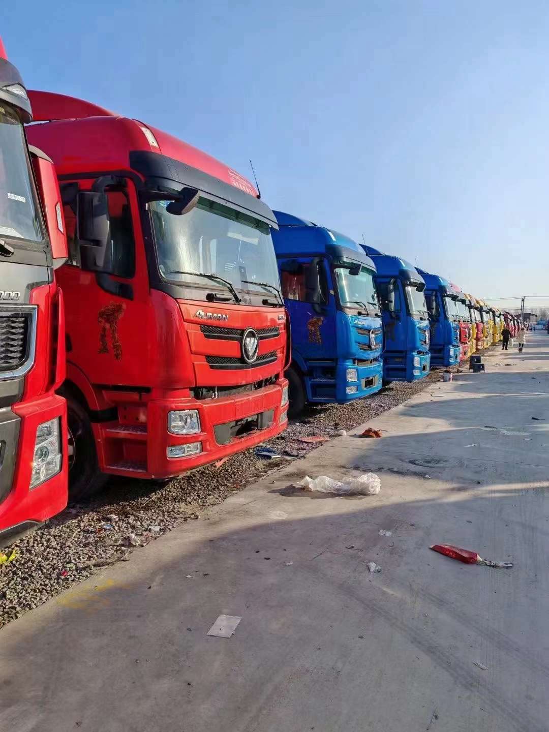 二手牽引車市場(chǎng)