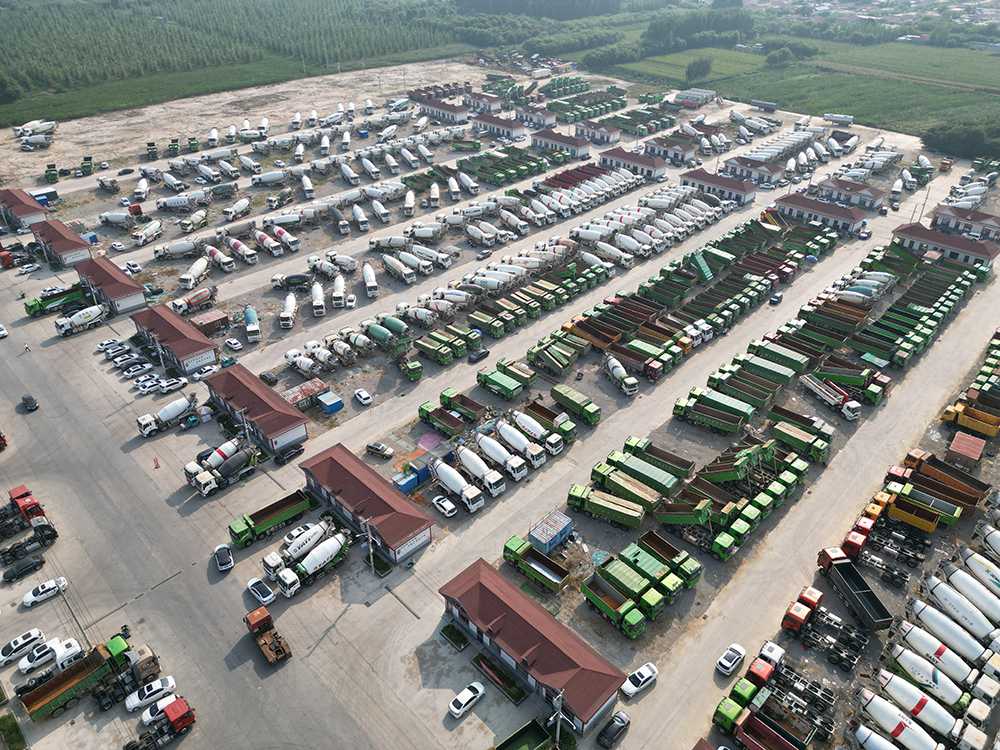 梁山華通二手車市場：中國二手自卸車的寶庫