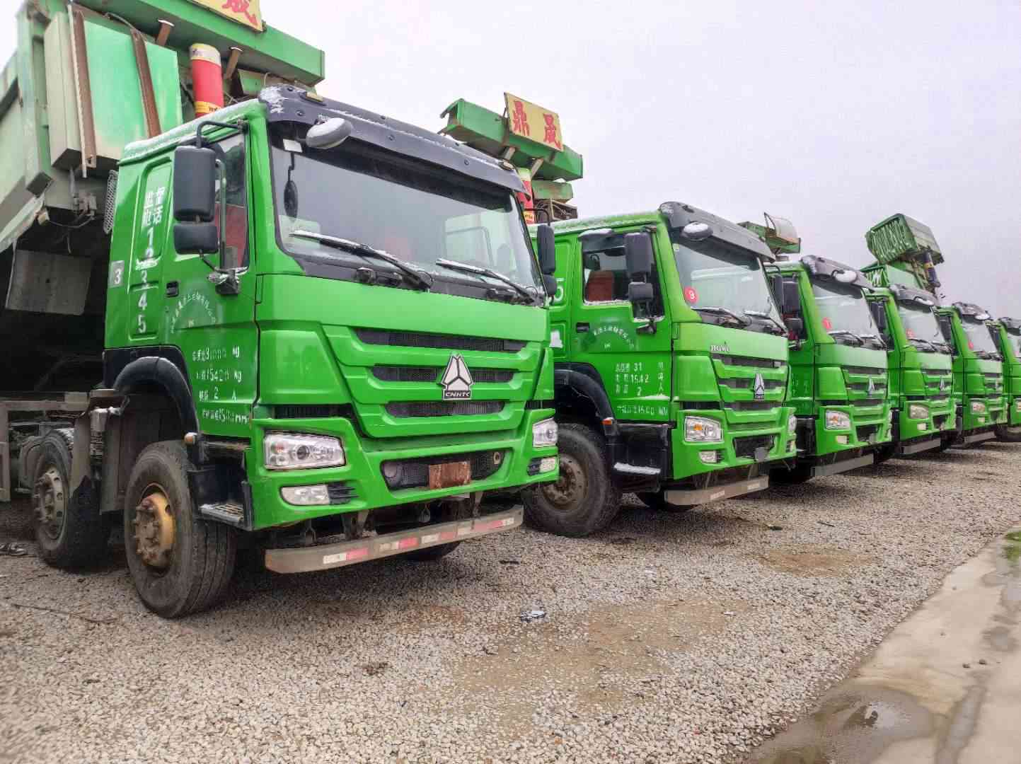 二手渣土車自卸車