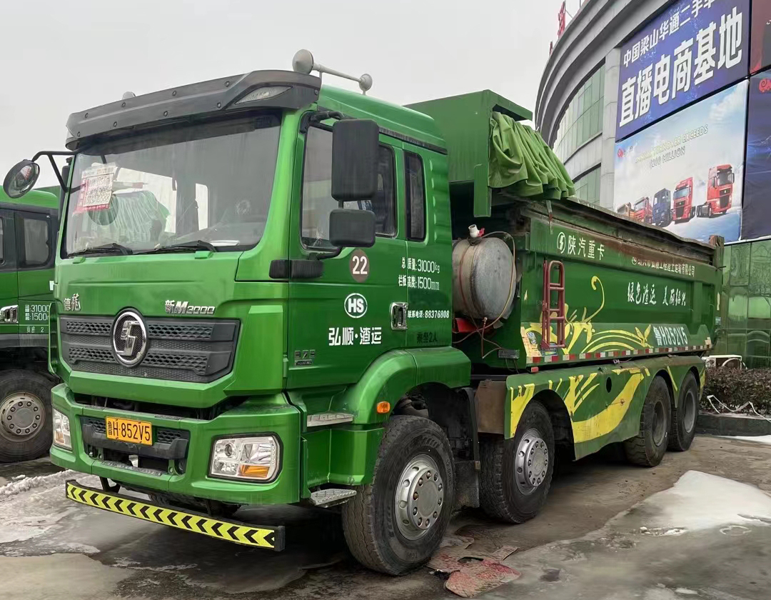 二手渣土車自卸車是什么樣的？