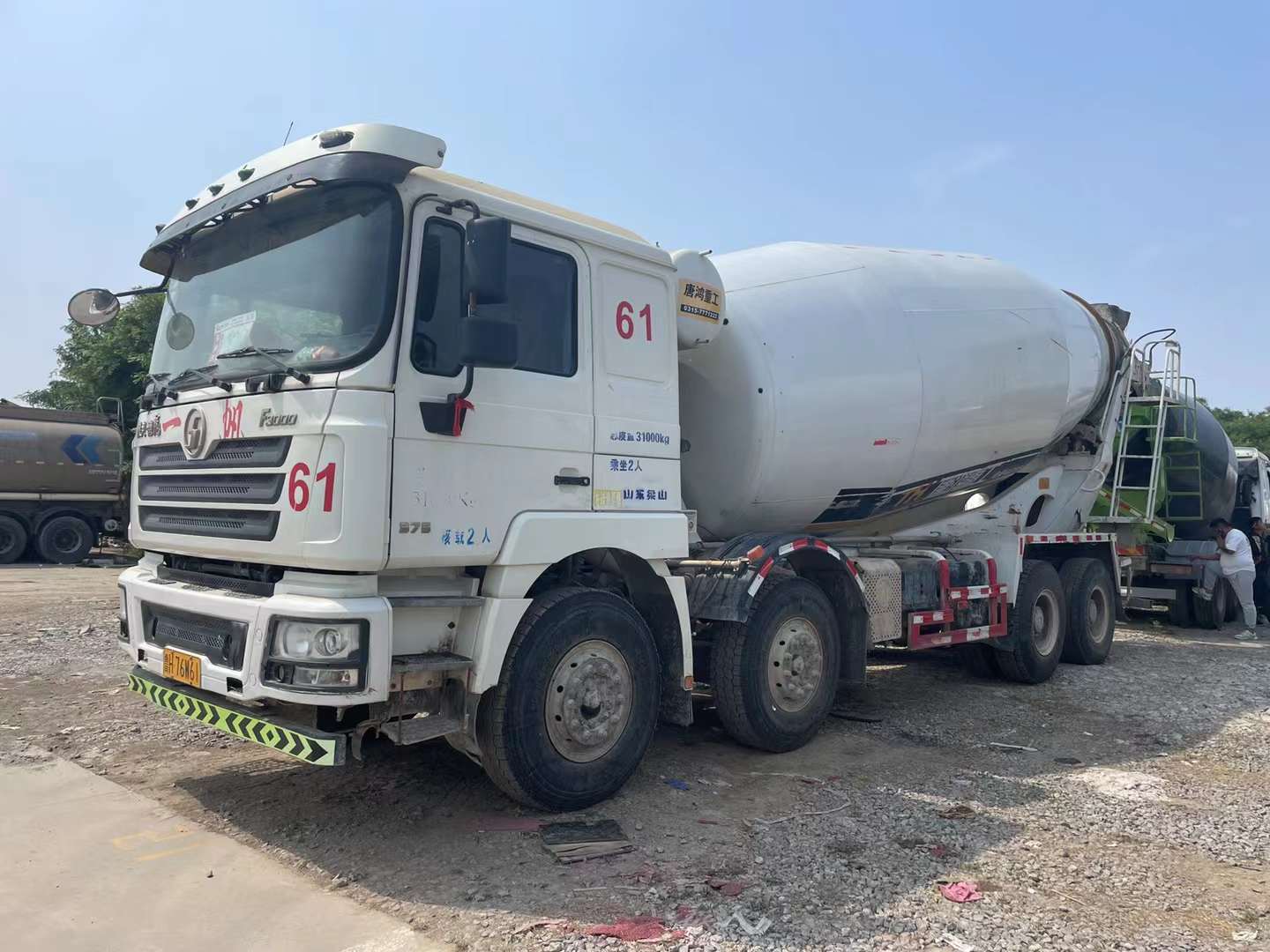 德龍20方二手?jǐn)嚢柢?chē)