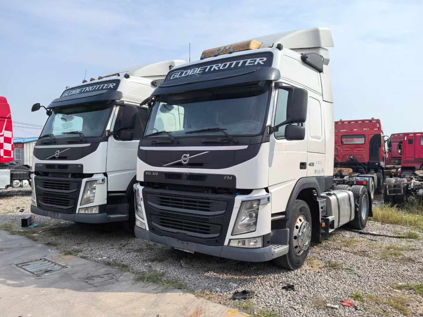 二手牽引車：沃爾沃FM單驅氣囊橋為什么適合出口？