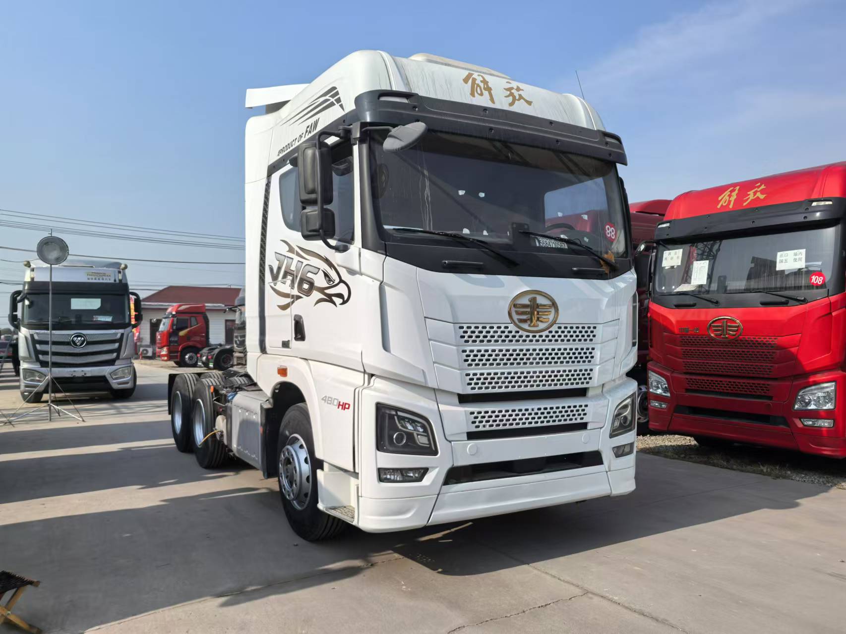 一汽解放JH6二手牽引車：精品之選，助力物流高效運行