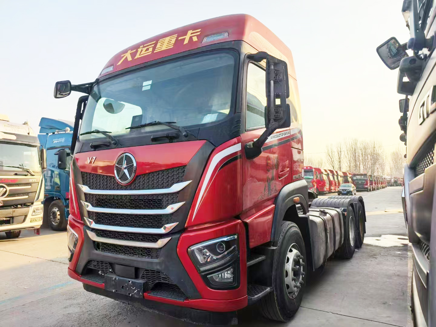 梁山二手車市場